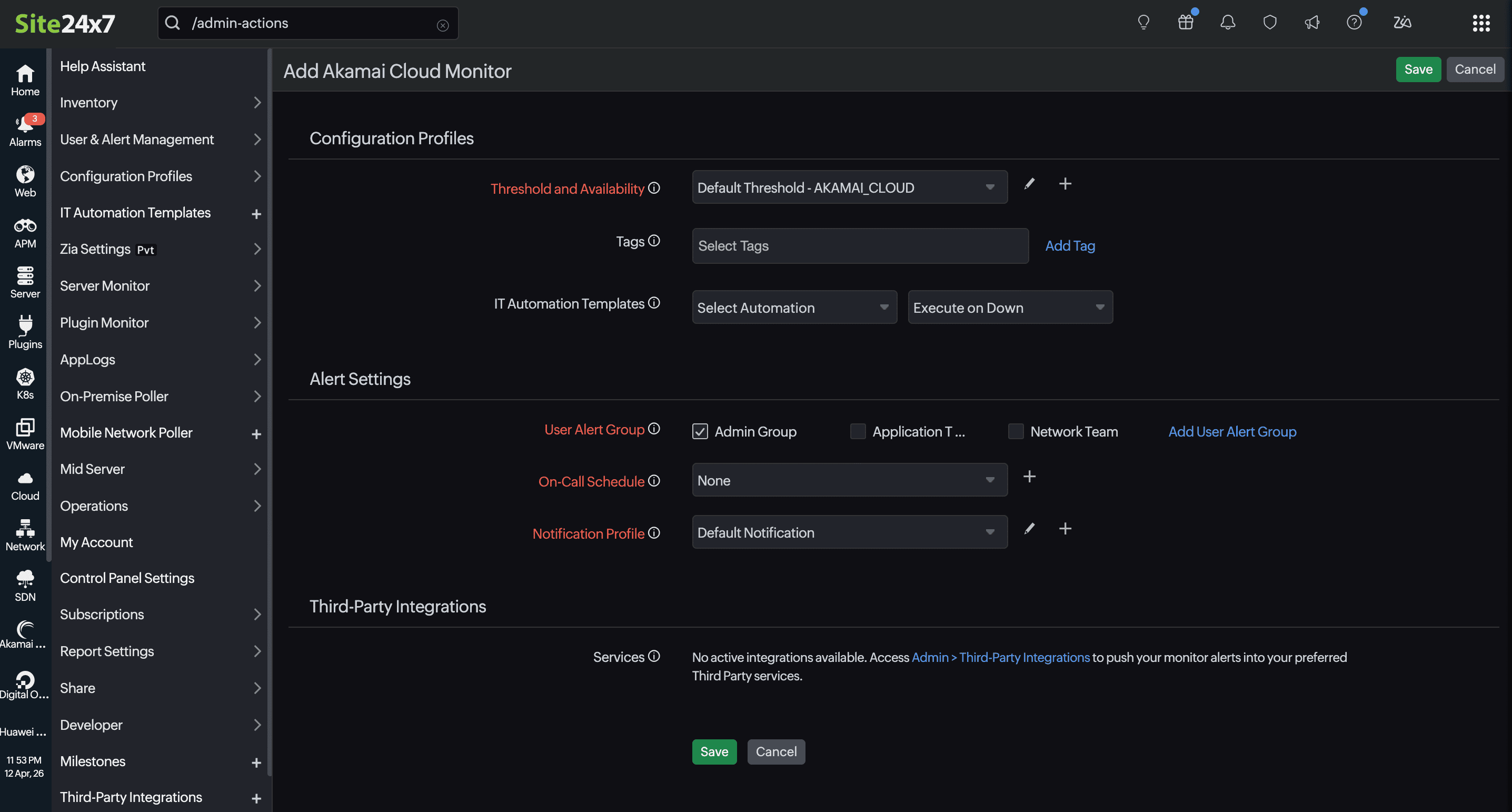 Add configuration